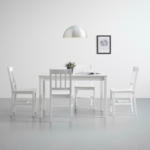 mömax Villach - Ihr Trendmöbelhaus in Villach Tischgruppe 'Amira' inkl. Stühle, weiß