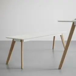 Sitzbank 'Frieda', weiß