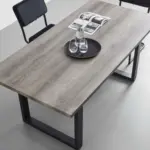 mömax Esstisch 'Davina', ca.180x90cm, nussfarben