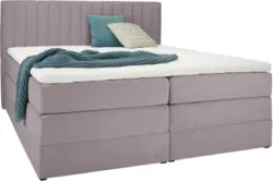 Boxspringbett in Flieder ca. 180x200cm