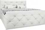 mömax Boxspringbett in Weiß ca. 160x200cm