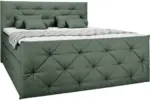 mömax Boxspringbett in Grün ca. 160x200cm