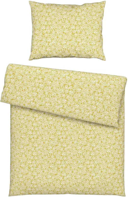 Bettwäsche Lemp in Gelb ca. 140x200cm