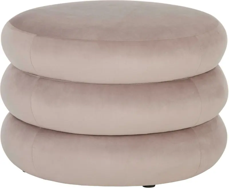 Hocker in Rosa