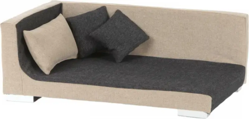 Hundesofa Nero ca. 87x57x33cm