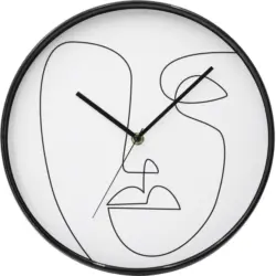 Wanduhr Faces Ø ca. 30cm