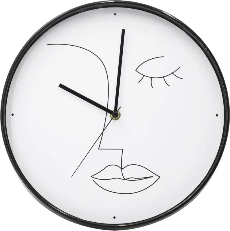 Wanduhr Faces Ø ca. 30cm