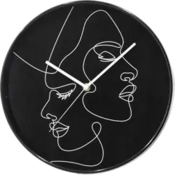 Wanduhr Faces Ø ca. 30cm