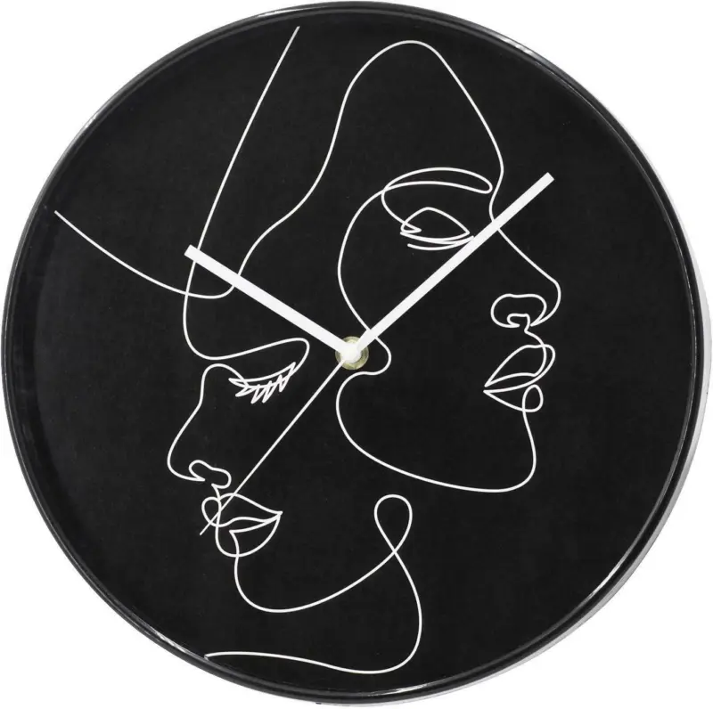 Wanduhr Faces Ø ca. 30cm