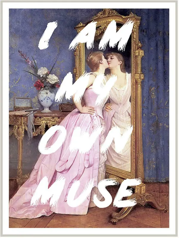 Keilrahmenbild Art Crush ca. 63x83cm