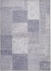 Webteppich in Grau ca. 160x230cm