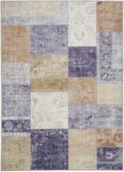 Webteppich Kabul 3 in Gelb ca. 160x230cm