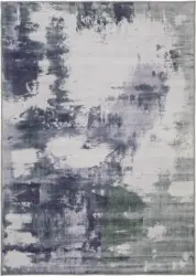 Webteppich Siena 2 in Grau/Grün ca. 120x170cm