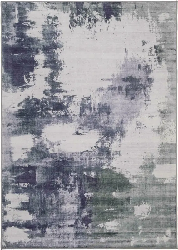 Webteppich Siena 2 in Grau/Grün ca. 120x170cm