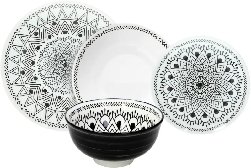 Kombiservice Tribal Chic, 24-teilig