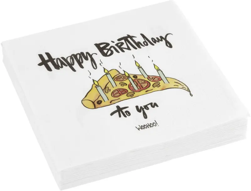 Servietten Kai in Weiß