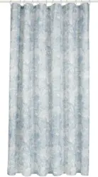 Duschvorhang Blätter in Blau ca. 180x200cm