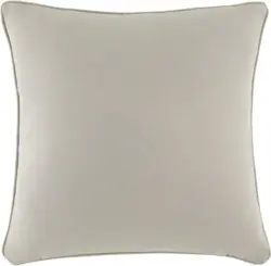 Kissenhülle Steffi in Hellgrau ca. 50x50cm