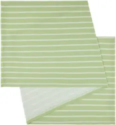 Tischläufer Steffi in Grün ca. 45x150cm