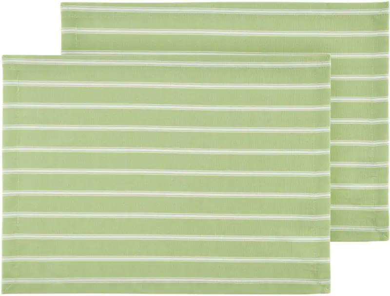 Tischset Steffi in Grün ca. 33x45cm, 2er-Set