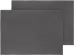 m&ouml;max Tischset Steffi in Anthrazit ca. 33x45cm, 2er-Set