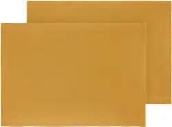 Tischset Steffi in Orange ca. 33x45cm, 2er-Set