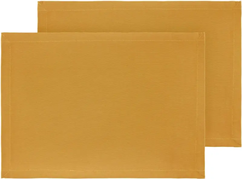 Tischset Steffi in Orange ca. 33x45cm, 2er-Set
