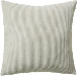 Kissenhülle Mary in Hellgrau ca.40x40cm