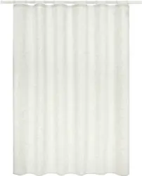 Duschvorhang Blanche in Weiß ca. 180x200cm
