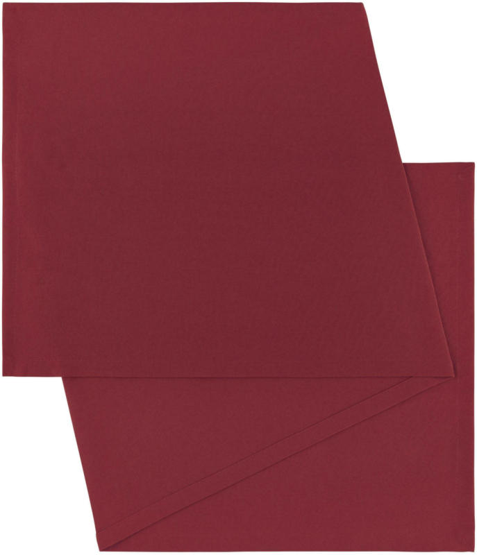 Tischläufer Steffi in Rot ca. 45x150cm