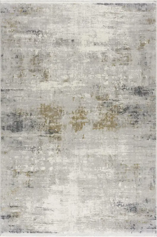 Webteppich Kasia 1 in Grau ca. 80x150cm