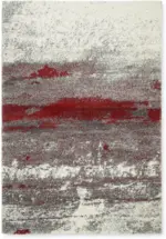 mömax Webteppich Topas in Rot ca. 133x190cm