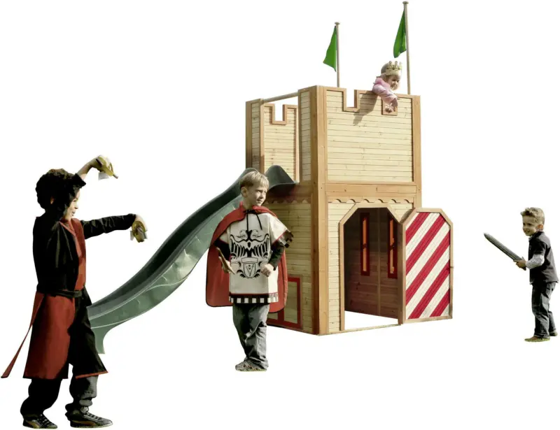 Spielturm Arthur aus Zedernholz
