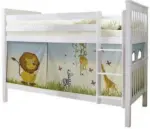 mömax Dornbirn - Ihr Trendmöbelhaus in Dornbirn Etagenbett 'Sammy', aus Buche, multicolor
