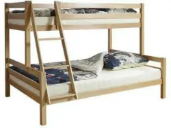 Etagenbett 'Maxim', aus Buche, buchefarben