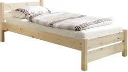 Bett 'Bora', aus Kiefer, kieferfarbe