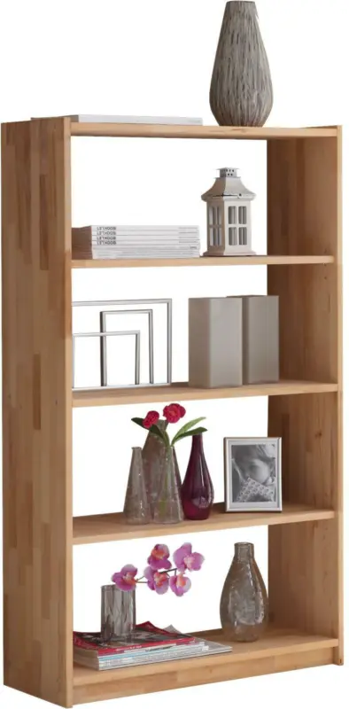 Standregal 'Simon', aus Buche, buchefarben