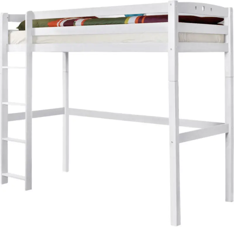 Hochbett 'Tolly R', aus Buche, buchefarben