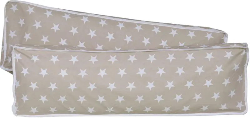 Rückenkissen Lino in Beige ca. 98x40x23cm