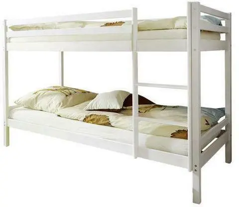 Etagenbett 'Rene', aus Kiefer, weiß