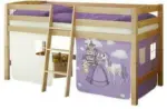 mömax Hochbett 'Tipsi', aus Buche, flieder