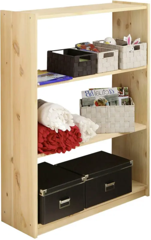 Regal 'Moni', aus Kiefer, kieferfarben