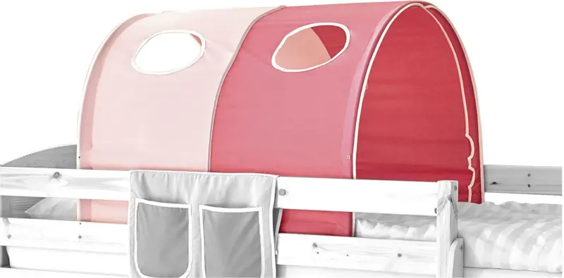 Tunnelset 'Tunnelset', rosa/hellrosa