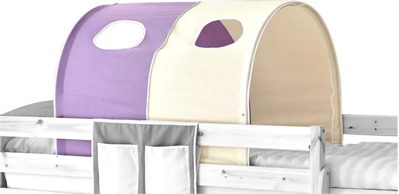 Tunnelset 'Tunnelset', lila/beige