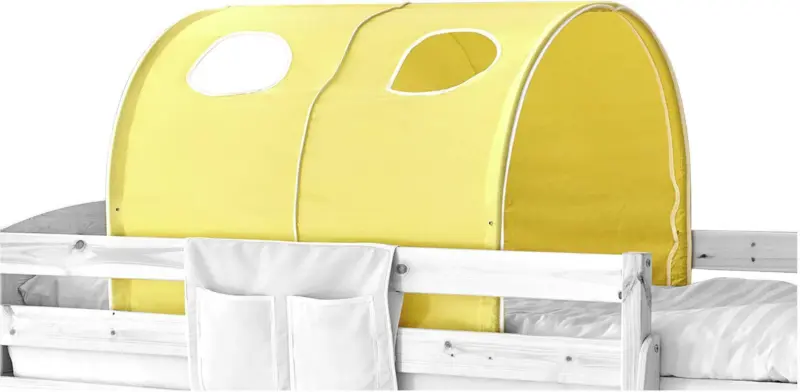 Tunnelset 'Tunnelset', gelb/weiß