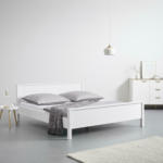 mömax Wels - Ihr Trendmöbelhaus in Wels Holzbett 'Roma' aus Kiefer, ca.180x200cm, weiß