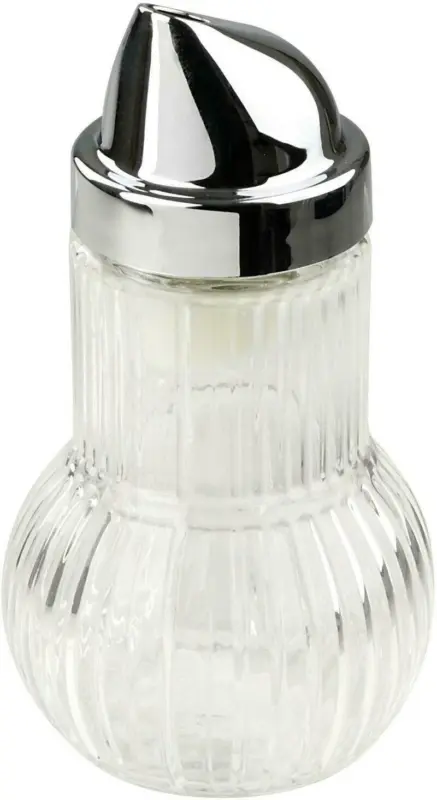 Zuckerstreuer Sugar aus Glas ca. 160 ml
