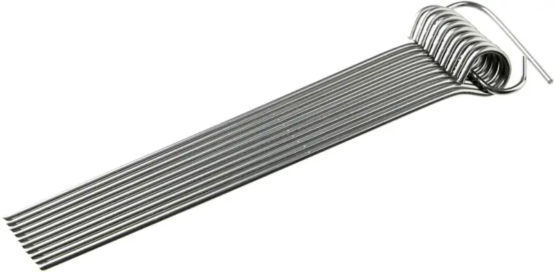 Spieße Roulade aus Edelstahl, 10 Stk.
