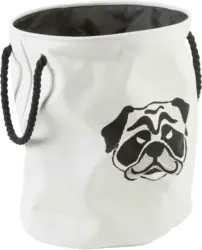 Wäschekorb Joel in Weiß ca. 62 l