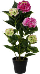Kunstpflanze Hortensie in Rosa